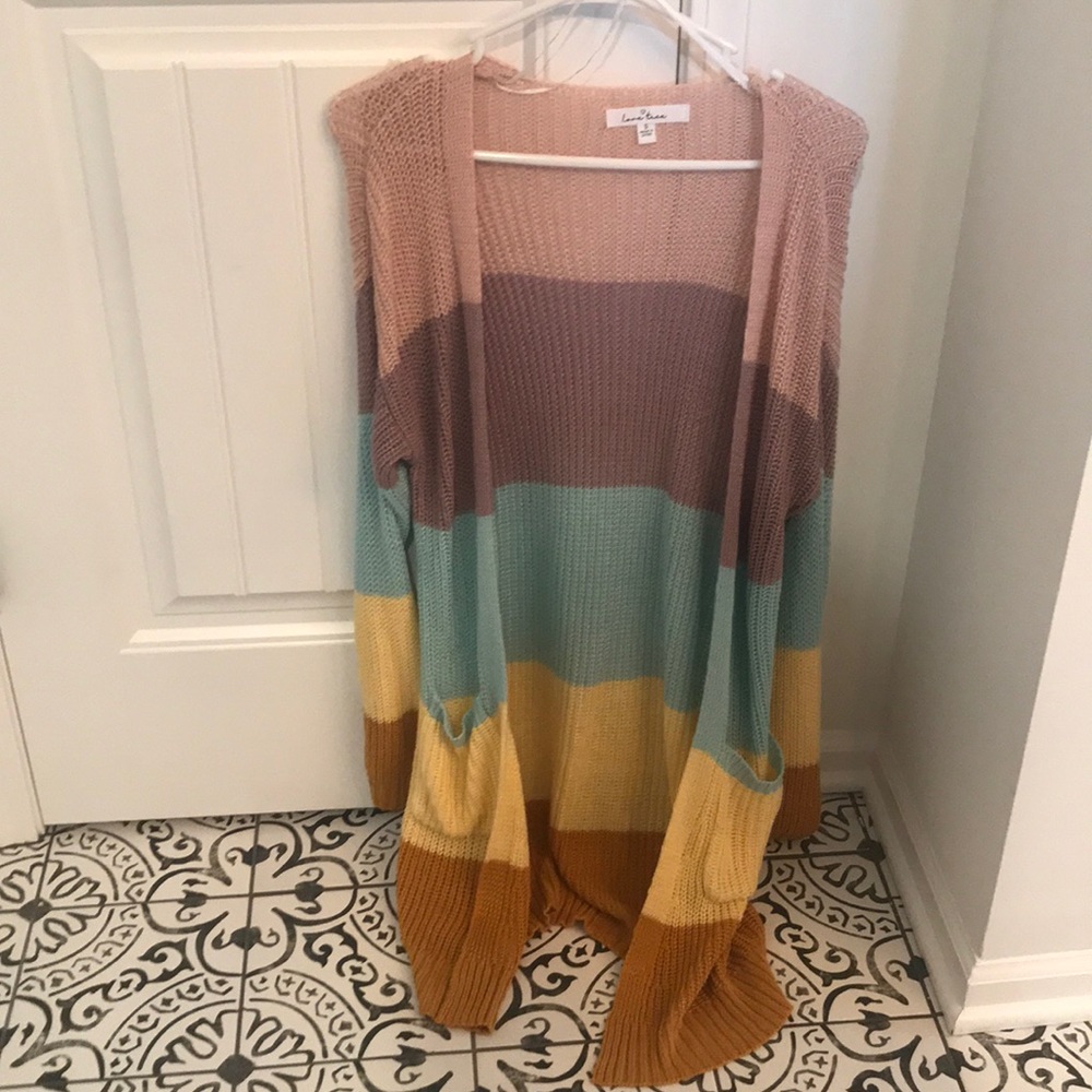 Multi color cardigan
